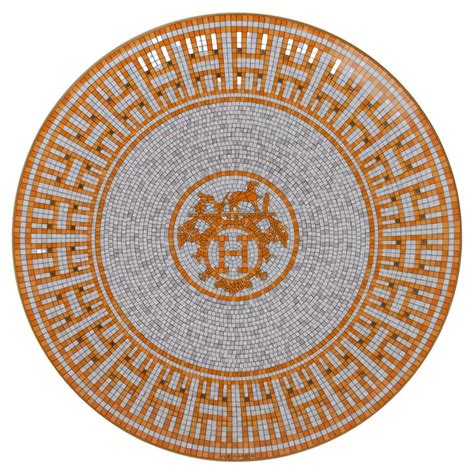 hermes mosaic tray|Hermes dishes for sale.